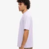 Camiseta orgánica de corte holgado - Lavanda suave