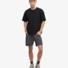 Camiseta orgánica de corte holgado - Negro intenso