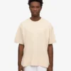 Camiseta orgánica de corte oversize - Blanco marfil