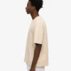 Camiseta orgánica de corte oversize - Blanco marfil