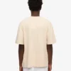 Camiseta orgánica de corte oversize - Blanco marfil