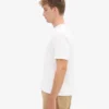 Camiseta orgánica de corte oversize - Blanco óptico
