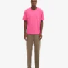 Camiseta orgánica de corte oversize - Rosa chicle