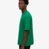 Camiseta orgánica de corte oversize - Verde Kelly