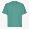 Camiseta orgánica de corte oversize - Verde pino