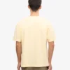 Camiseta orgánica de talla grande - Amarillo suave