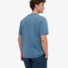Camiseta orgánica de talla grande - Índigo descolorido