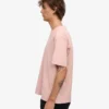 Camiseta orgánica de talle grande - Rosa deslavado