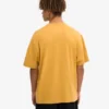 Camiseta orgánica oversize - Amarillo quemado