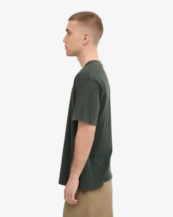 Camiseta orgánica oversize - Bosque de medianoche
