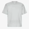 Camiseta orgánica oversize – Gris deslavado