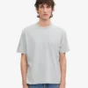 Camiseta orgánica oversize – Gris deslavado