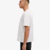 Camiseta orgánica oversize - Mezcla de colores nieve
