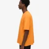 Camiseta orgánica oversize - Naranja soleado