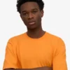 Camiseta orgánica oversize - Naranja soleado