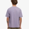 Camiseta orgánica oversize - púrpura jade