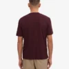Camiseta orgánica oversize - Rojo sangre