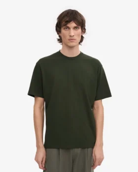 Camiseta orgánica oversize – Verde cazador