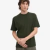Camiseta orgánica oversize - Verde cazador