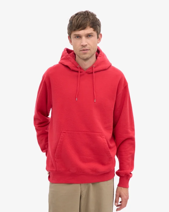 Capucha Classic Organic - Rojo escarlata