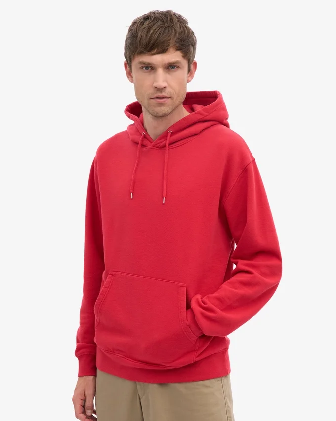 Capucha Classic Organic - Rojo escarlata