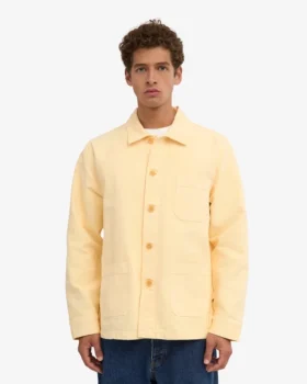 Chaqueta de trabajo orgánica – Amarillo suave