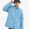 Chaqueta de trabajo orgánica - Azul mar