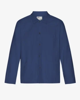 Chaqueta de trabajo orgánica - Azul marino