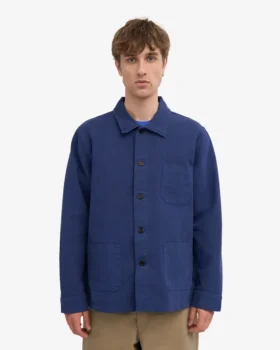 Chaqueta de trabajo orgánica – Azul marino