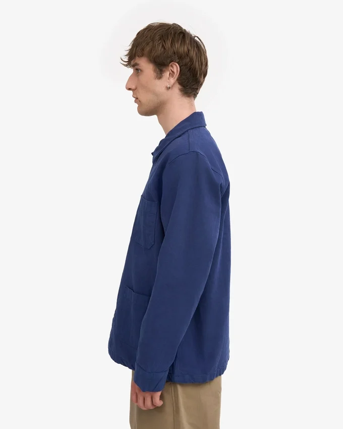 Chaqueta de trabajo orgánica - Azul marino