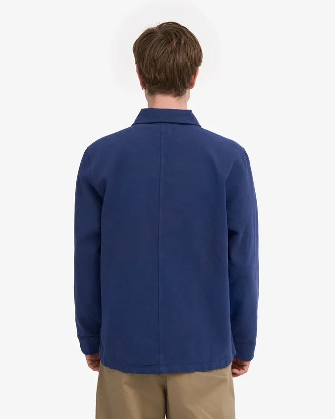 Chaqueta de trabajo orgánica - Azul marino