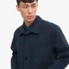 Chaqueta de trabajo orgánica - Azul marino
