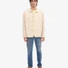 Chaqueta de trabajo orgánica - Blanco marfil