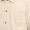 Chaqueta de trabajo orgánica - Blanco marfil