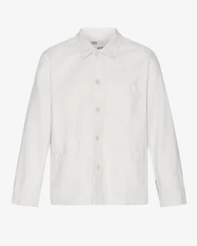 Chaqueta de trabajo orgánica - Blanco óptico