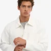 Chaqueta de trabajo orgánica - Blanco óptico