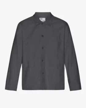 Chaqueta de trabajo orgánica - Gris lava