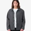 Chaqueta de trabajo orgánica - Gris lava