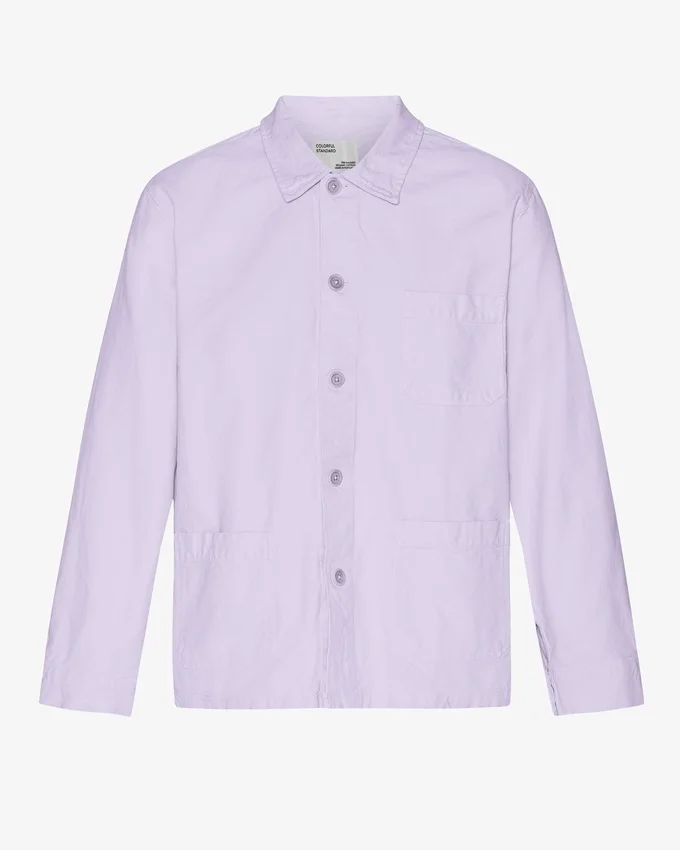 Chaqueta de trabajo orgánica - Lavanda suave