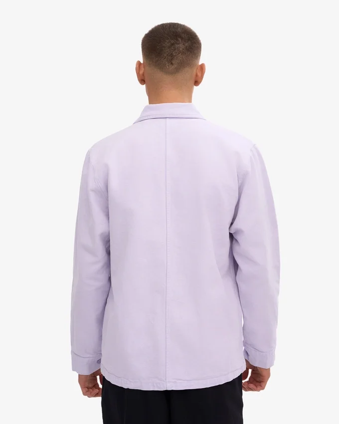 Chaqueta de trabajo orgánica - Lavanda suave