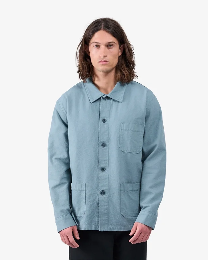 Chaqueta de trabajo orgánica - Marrón cedro