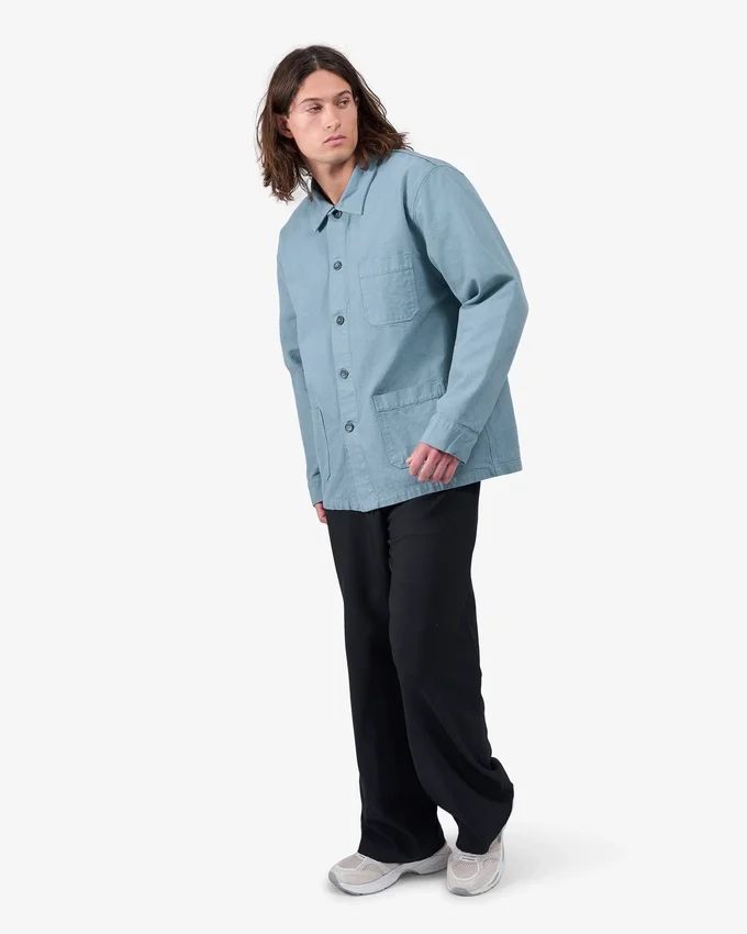 Chaqueta de trabajo orgánica - Marrón cedro