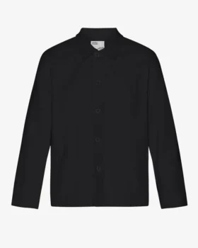 Chaqueta de trabajo orgánica - Negro intenso