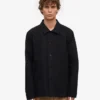 Chaqueta de trabajo orgánica - Negro intenso