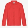 Chaqueta de trabajo orgánica - Rojo mandarina
