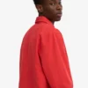 Chaqueta de trabajo orgánica - Rojo mandarina