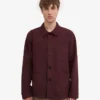 Chaqueta de trabajo orgánica - Rojo sangre de buey