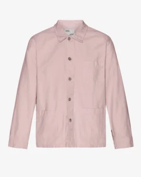 Chaqueta de trabajo orgánica - Rosa descolorido