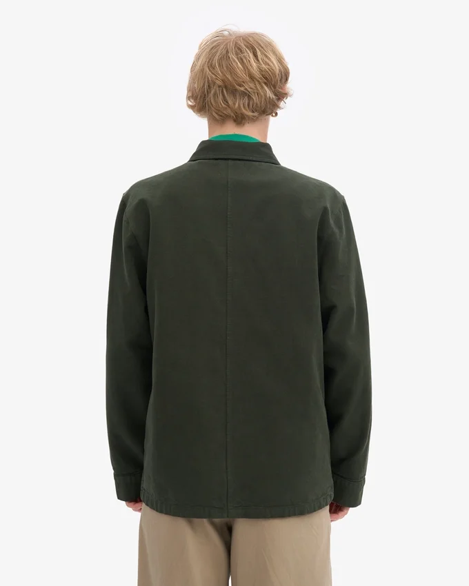 Chaqueta de trabajo orgánica - Verde cazador
