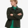 Chaqueta de trabajo orgánica - Verde cazador
